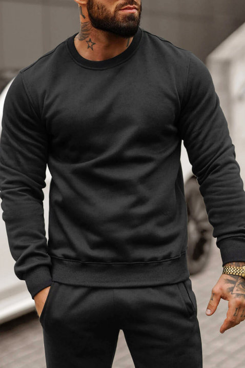 Мъжки спортен комплект FOLMER BLACK, Цвят: черен, IVET.BG - Твоят онлайн бутик.
