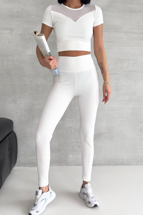Спортен комплект DANINZA WHITE, Цвят: бял, IVET.BG - Твоят онлайн бутик.