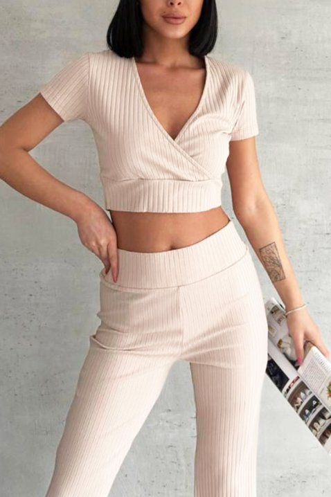Комплект ELIANZA BEIGE, Цвят: беж, IVET.BG - Твоят онлайн бутик.
