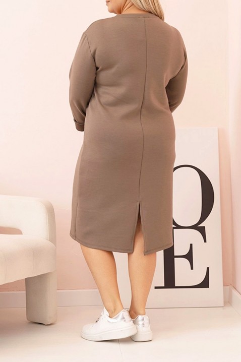 Рокля CRIFONDA CAMEL, Цвят: светлокафяв, IVET.BG - Твоят онлайн бутик.