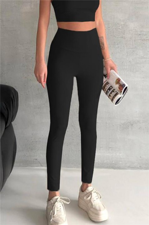 Спортен комплект ZELDORA BLACK, Цвят: черен, IVET.BG - Твоят онлайн бутик.