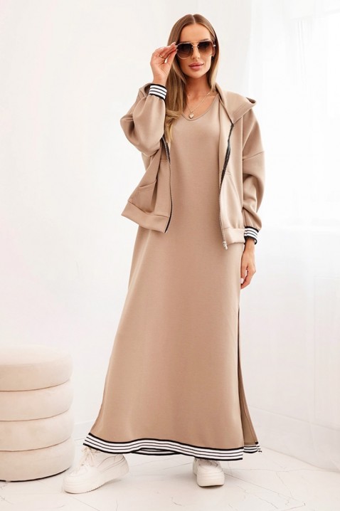 Комплект BRENDONA BEIGE, Цвят: беж, IVET.BG - Твоят онлайн бутик.