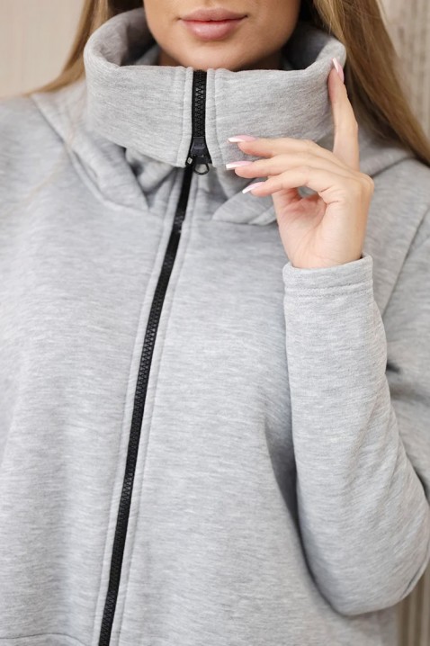 Рокля RENETANA GREY, Цвят: сив, IVET.BG - Твоят онлайн бутик.