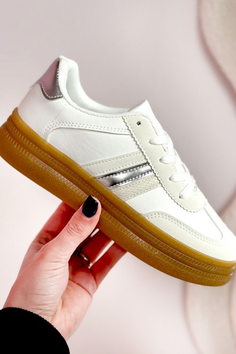 Дамски кецове SIOTERA WHITE, Цвят: бял, IVET.BG - Твоят онлайн бутик.