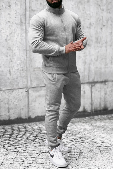 Мъжки комплект SEVANTINO GREY, Цвят: сив, IVET.BG - Твоят онлайн бутик.