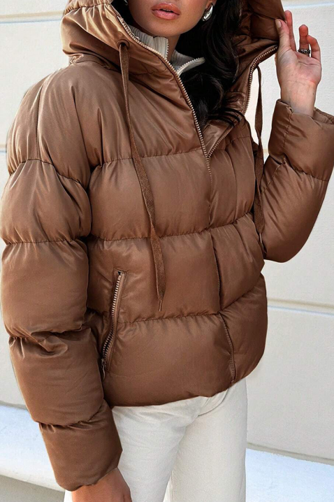 Яке FELMORNA BROWN, Цвят: кафяв, IVET.BG - Твоят онлайн бутик.