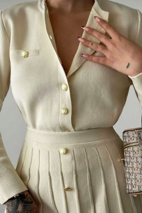 Комплект TARLUNDA BEIGE, Цвят: екрю, IVET.BG - Твоят онлайн бутик.
