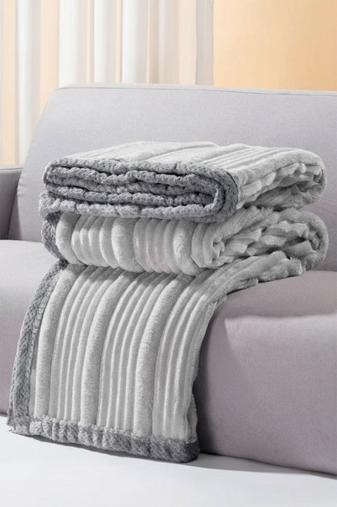 Одеяло JERLONDA LIGHT GREY 200x220 cm, Цвят: светлосив, IVET.BG - Твоят онлайн бутик.