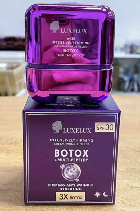 Крем против бръчки LUXELUX SPF 30 Anti-Wrinkle Cream BOTOXIVET.BG - Твоят онлайн бутик.