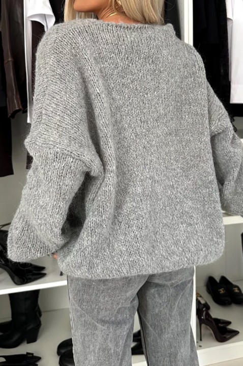 Жилетка VELMENDRIA GREY, Цвят: сив, IVET.BG - Твоят онлайн бутик.