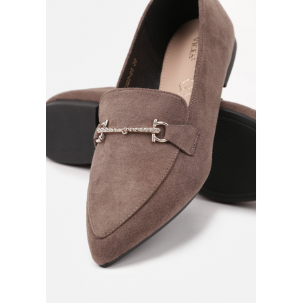 Дамски мокасини SELMONJA MOCHA, Цвят: мока, IVET.BG - Твоят онлайн бутик.