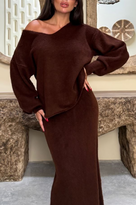 Комплект TRENDILANA BROWN, Цвят: кафяв, IVET.BG - Твоят онлайн бутик.