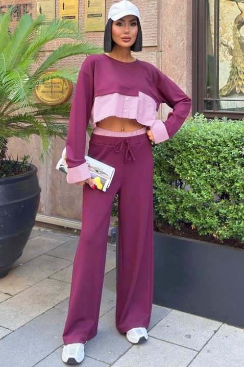 Комплект GABRINZA PURPLE, Цвят: лилав, IVET.BG - Твоят онлайн бутик.