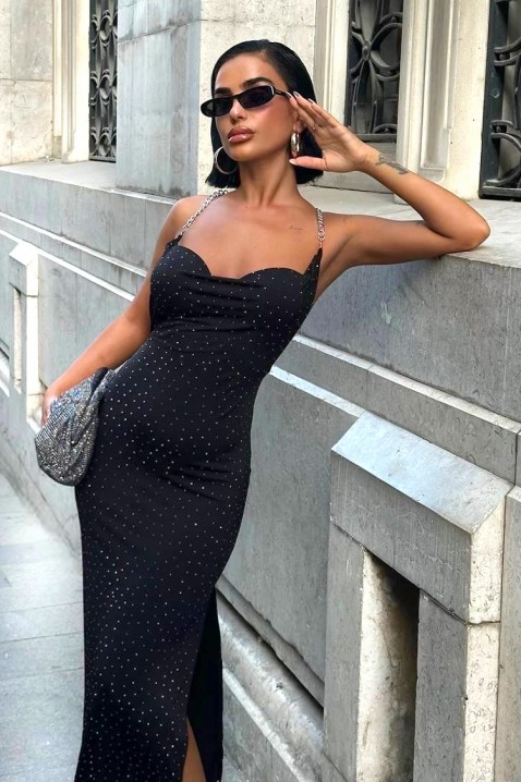 Рокля ELZARA BLACK, Цвят: черен, IVET.BG - Твоят онлайн бутик.