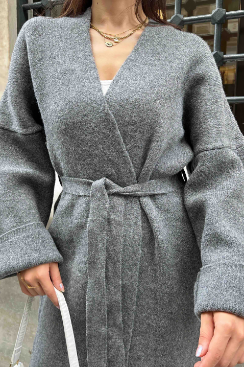 Жилетка BRALONDA GREY, Цвят: сив, IVET.BG - Твоят онлайн бутик.