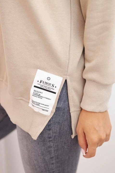 Дамска блуза IPONELXA BEIGE, Цвят: беж, IVET.BG - Твоят онлайн бутик.