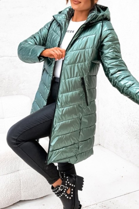 Яке ZIMORZA GREEN, Цвят: зелен, IVET.BG - Твоят онлайн бутик.