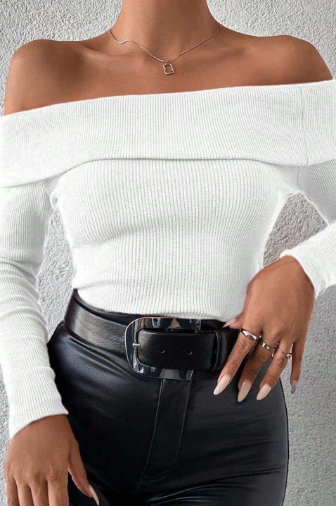 Дамска блуза SELVIZA WHITE, Цвят: бял, IVET.BG - Твоят онлайн бутик.