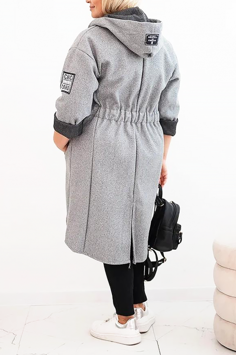 Суичър MAKREZA GREY, Цвят: сив, IVET.BG - Твоят онлайн бутик.
