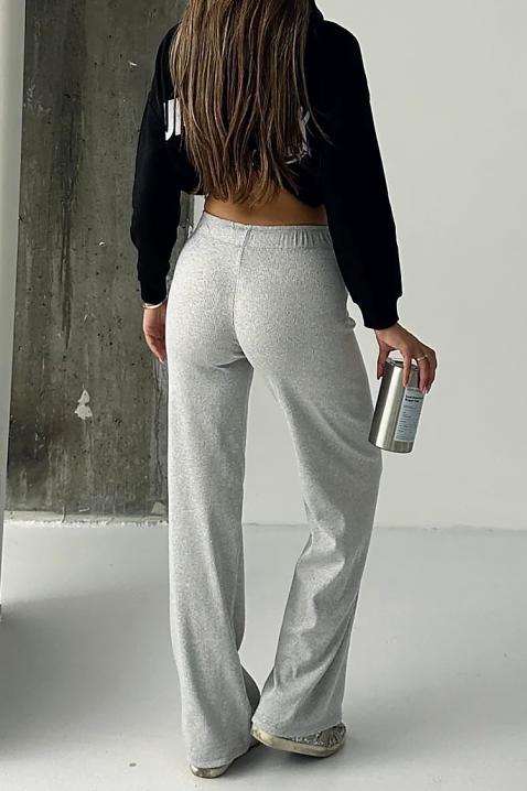 Спортен панталон ELZIDANA GREY, Цвят: сив, IVET.BG - Твоят онлайн бутик.