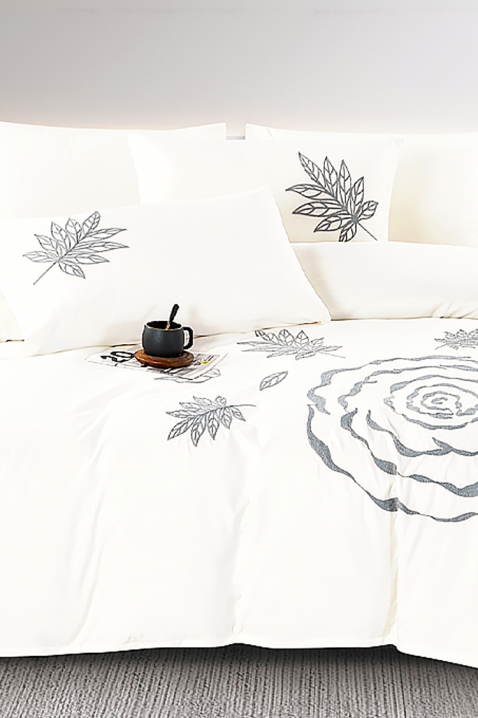 Спален комплект BIOGELNA WHITE 180x200 cm памук - 3 части, Цвят: бял, IVET.BG - Твоят онлайн бутик.