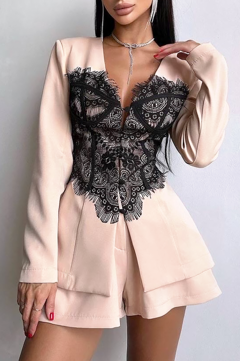Комплект RENESANSA BEIGE, Цвят: беж, IVET.BG - Твоят онлайн бутик.