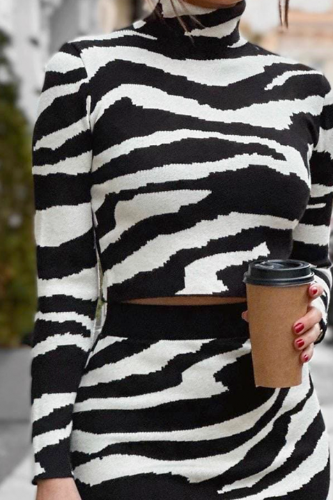 Комплект ZEBRADA BLACK, Цвят: черен, IVET.BG - Твоят онлайн бутик.