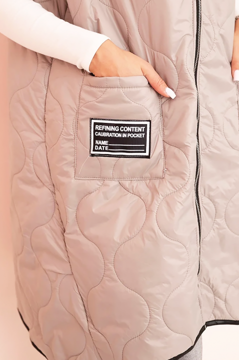 Елек VORTELGA BEIGE, Цвят: беж, IVET.BG - Твоят онлайн бутик.