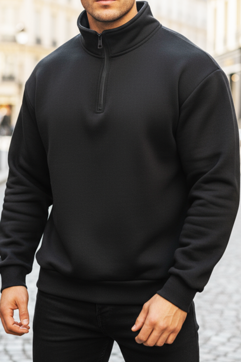 Мъжки суичър RETERDO BLACK, Цвят: черен, IVET.BG - Твоят онлайн бутик.