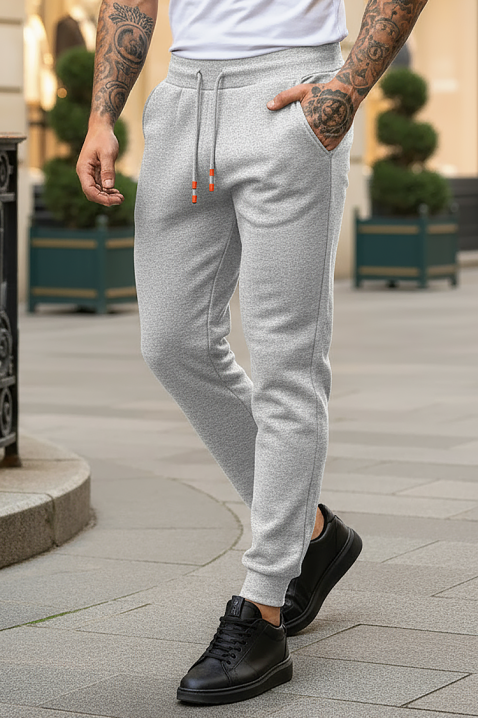 Мъжки панталон GERSELO GREY, Цвят: сив, IVET.BG - Твоят онлайн бутик.