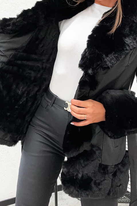Яке JELFONDA BLACK, Цвят: черен, IVET.BG - Твоят онлайн бутик.