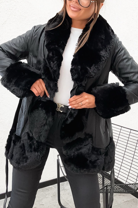 Яке JELFONDA BLACK, Цвят: черен, IVET.BG - Твоят онлайн бутик.