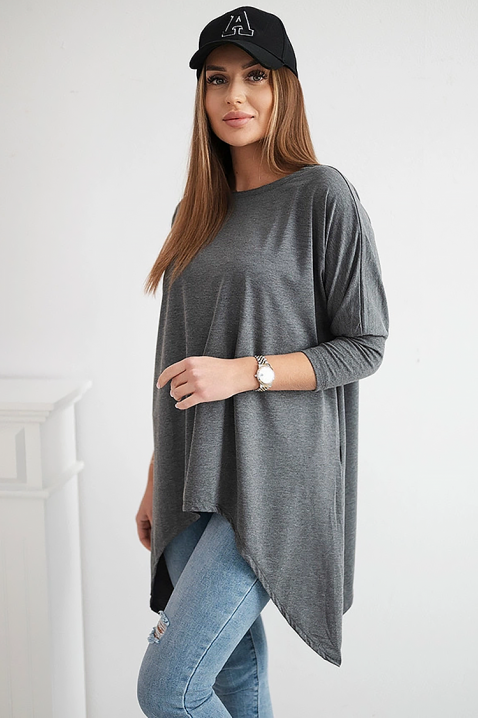 Дамска блуза XARMELFA GREY, Цвят: сив, IVET.BG - Твоят онлайн бутик.