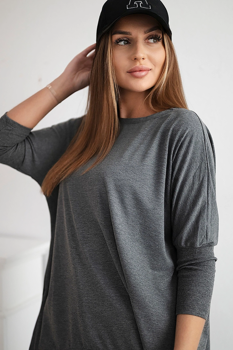Дамска блуза XARMELFA GREY, Цвят: сив, IVET.BG - Твоят онлайн бутик.