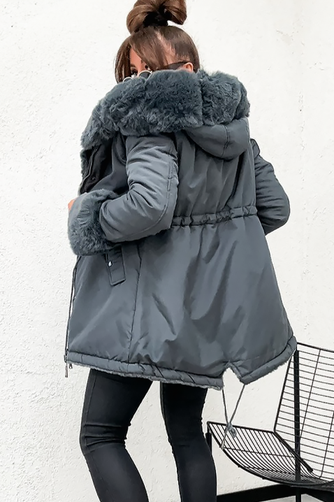 Яке DRENFELZA GREY, Цвят: сив, IVET.BG - Твоят онлайн бутик.