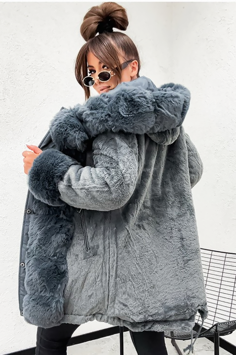 Яке DRENFELZA GREY, Цвят: сив, IVET.BG - Твоят онлайн бутик.