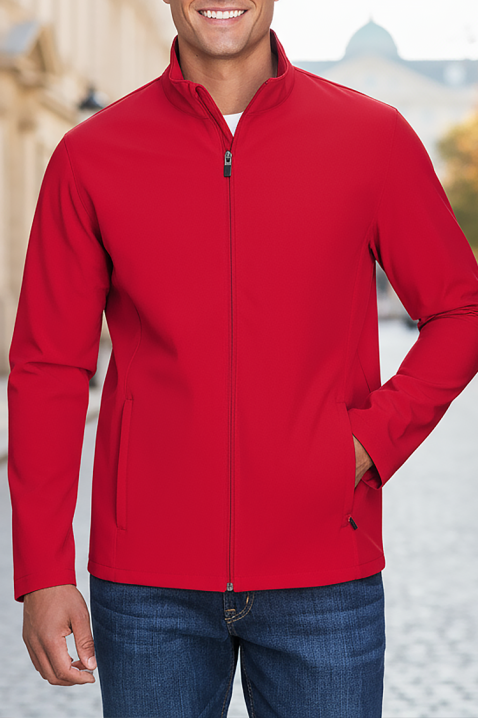 Мъжко яке RETELO - Якета | Ivet.BG Мъжко яке RETELO, Цвят: червен, IVET.BG - Твоят онлайн бутик.