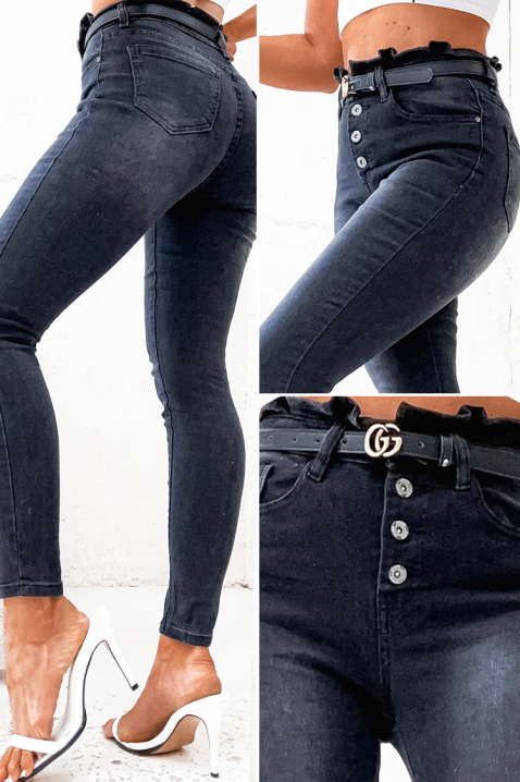 Дънки DEBORANA, Цвят: графит, IVET.BG - Твоят онлайн бутик.