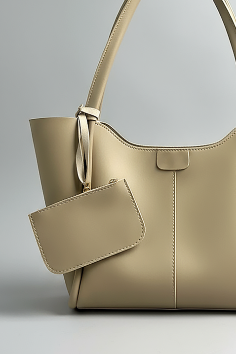 Дамска чанта MORZANA BEIGE, Цвят: беж, IVET.BG - Твоят онлайн бутик.