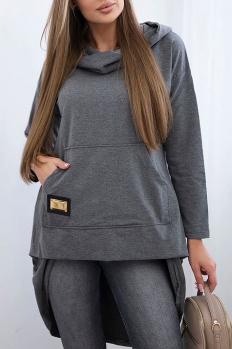 Суичър BRELMONDA GREY, Цвят: сив, IVET.BG - Твоят онлайн бутик.
