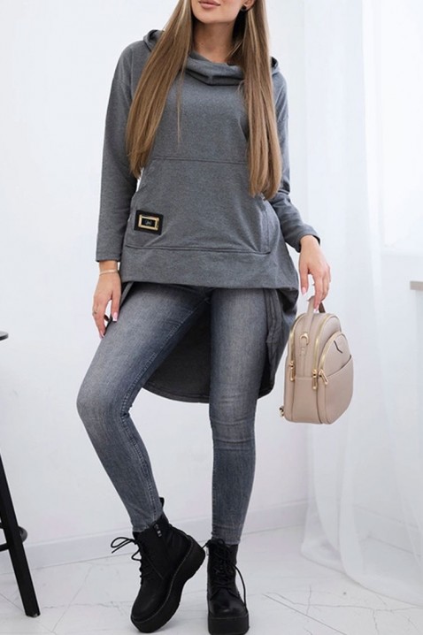 Суичър BRELMONDA GREY, Цвят: сив, IVET.BG - Твоят онлайн бутик.