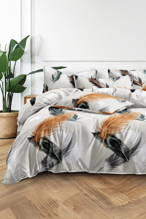 Спален комплект MNOFELA 140x200 cm памук - 4 части, Цвят: многоцветен, IVET.BG - Твоят онлайн бутик.