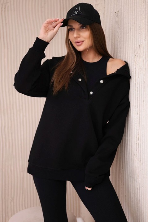 Комплект BRIMORLA BLACK, Цвят: черен, IVET.BG - Твоят онлайн бутик.