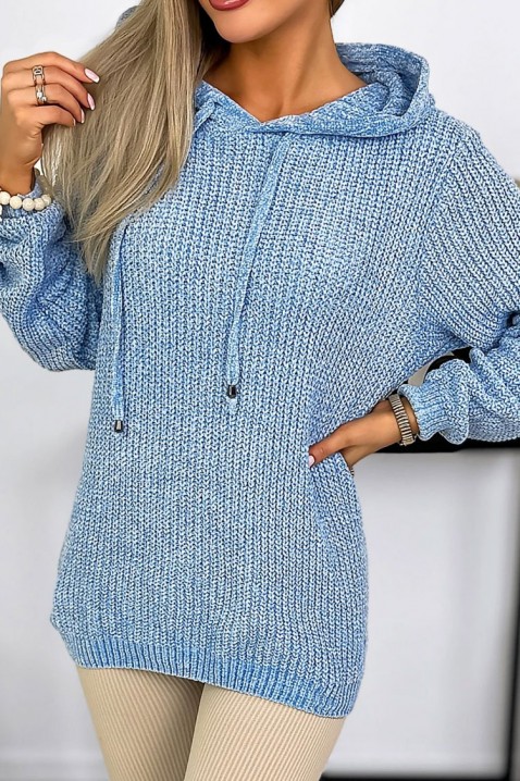 Суичър TRAMELFA BLUE, Цвят: син, IVET.BG - Твоят онлайн бутик.