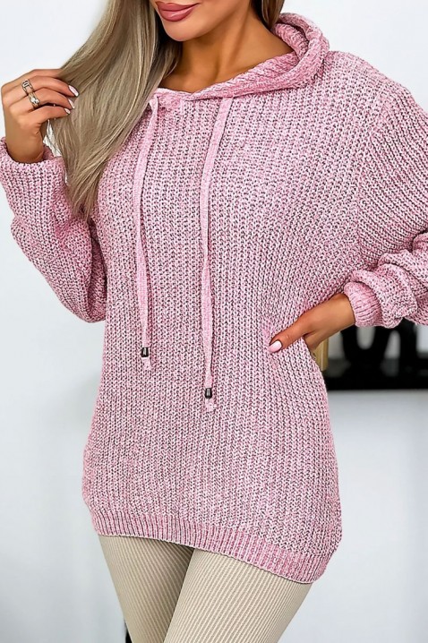 Суичър TRAMELFA PINK, Цвят: розов, IVET.BG - Твоят онлайн бутик.