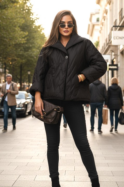Яке DENVONA BLACK, Цвят: черен, IVET.BG - Твоят онлайн бутик.