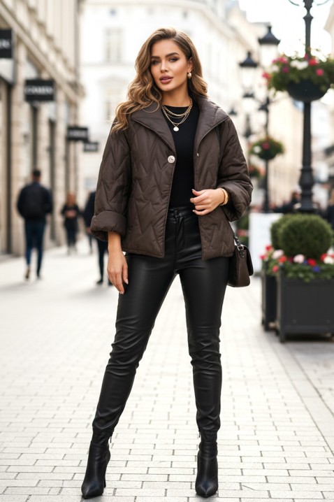 Яке DENVONA BROWN, Цвят: кафяв, IVET.BG - Твоят онлайн бутик.