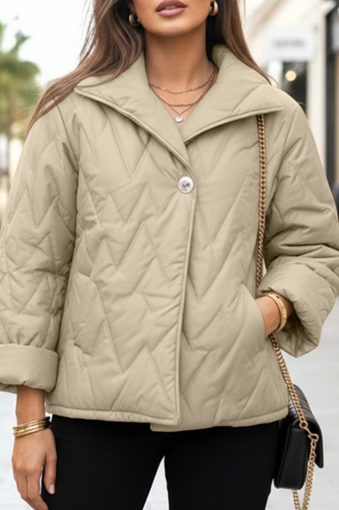Яке DENVONA BEIGE, Цвят: беж, IVET.BG - Твоят онлайн бутик.