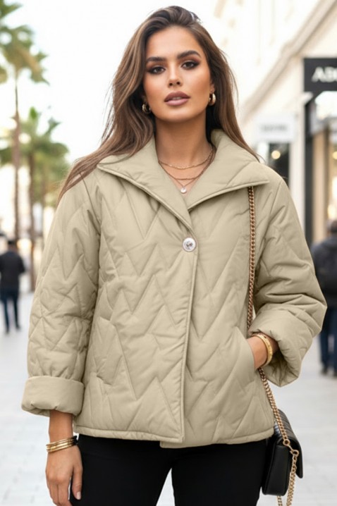 Яке DENVONA BEIGE, Цвят: беж, IVET.BG - Твоят онлайн бутик.