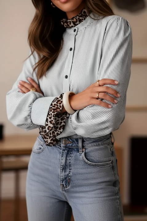 Дамска риза ZERMODA BLACK, Цвят: черен, IVET.BG - Твоят онлайн бутик.